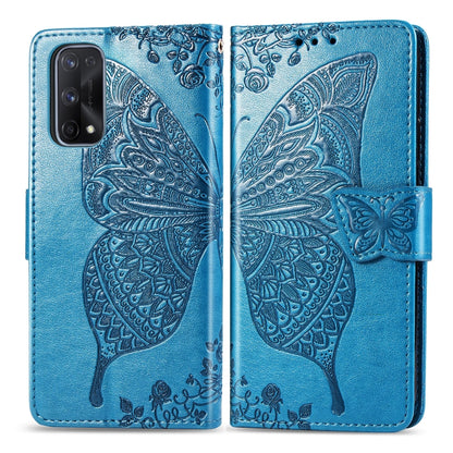 Butterfly Love Flower Embossed Horizontal Flip Leather Case with Bracket / Card Slot / Wallet / Lanyard, For OPPO Realme X7, For OPPO Realme X7 Pro, For Oppo A72 5G, For Motorola Moto G9 Plus, For Alcatel 1S (2020)