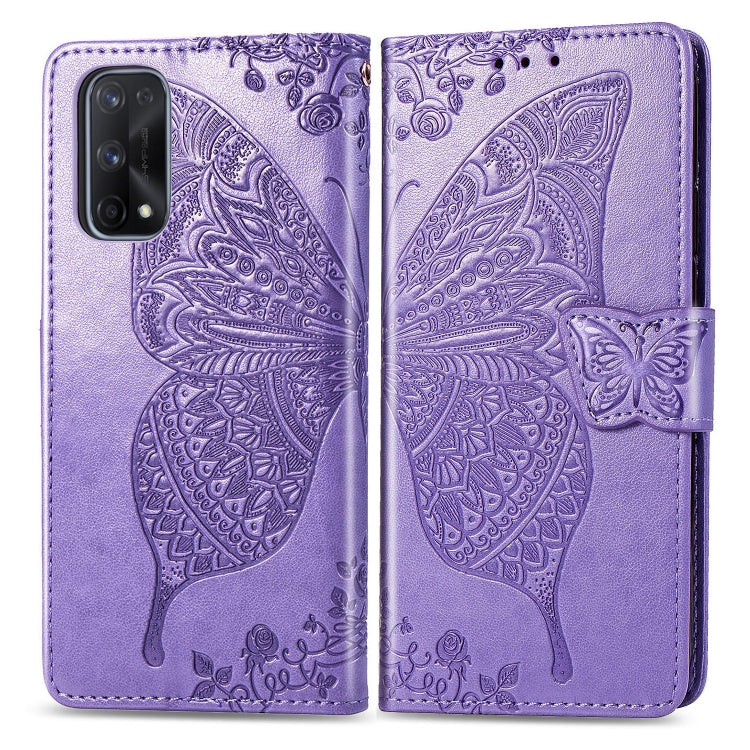 Butterfly Love Flower Embossed Horizontal Flip Leather Case with Bracket / Card Slot / Wallet / Lanyard, For OPPO Realme X7, For OPPO Realme X7 Pro, For Oppo A72 5G, For Motorola Moto G9 Plus, For Alcatel 1S (2020)