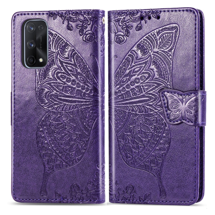 Butterfly Love Flower Embossed Horizontal Flip Leather Case with Bracket / Card Slot / Wallet / Lanyard, For OPPO Realme X7, For OPPO Realme X7 Pro, For Oppo A72 5G, For Motorola Moto G9 Plus, For Alcatel 1S (2020)