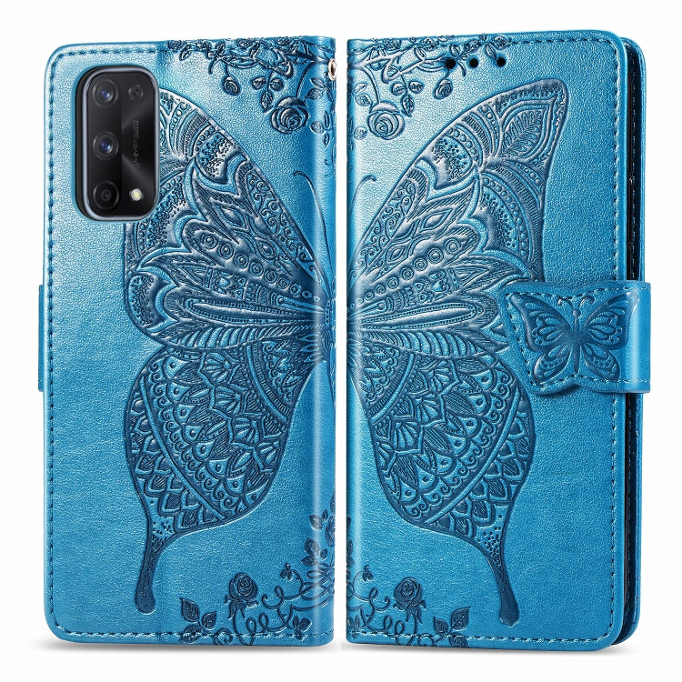 Butterfly Love Flower Embossed Horizontal Flip Leather Case with Bracket / Card Slot / Wallet / Lanyard, For OPPO Realme X7, For OPPO Realme X7 Pro, For Oppo A72 5G, For Motorola Moto G9 Plus, For Alcatel 1S (2020)
