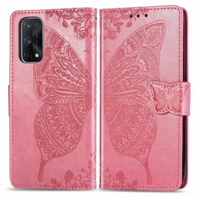 Butterfly Love Flower Embossed Horizontal Flip Leather Case with Bracket / Card Slot / Wallet / Lanyard, For OPPO Realme X7, For OPPO Realme X7 Pro, For Oppo A72 5G, For Motorola Moto G9 Plus, For Alcatel 1S (2020)