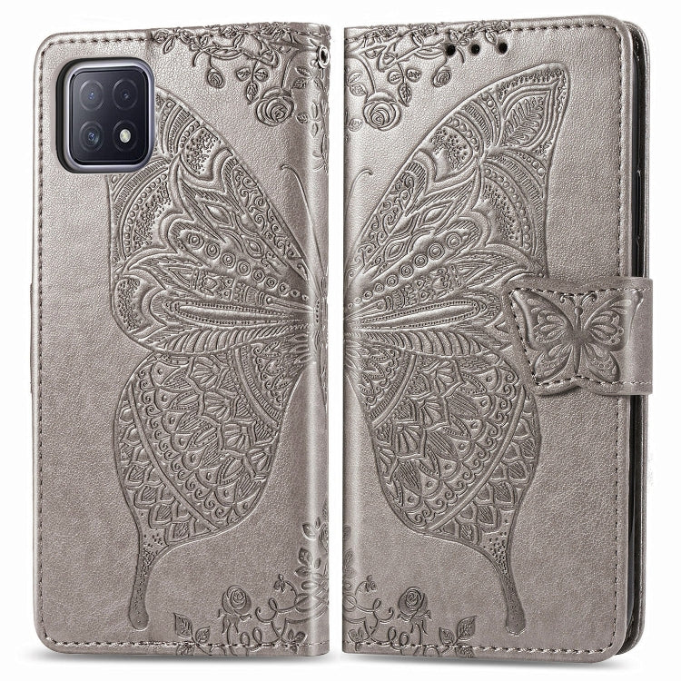Butterfly Love Flower Embossed Horizontal Flip Leather Case with Bracket / Card Slot / Wallet / Lanyard, For OPPO Realme X7, For OPPO Realme X7 Pro, For Oppo A72 5G, For Motorola Moto G9 Plus, For Alcatel 1S (2020)