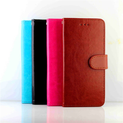 Crazy Horse Texture Leather Horizontal Flip Protective Case with Holder & Card Slots & Wallet & Photo Frame, For OPPO Realme C11, For Xiaomi Mi 10 Ultra, For Xiaomi Redmi 10X(4G)/Redmi Note9, For Xiaomi Redmi 10X(4G), For Xiaomi Redmi 10X(4G)/ Note 9  ...