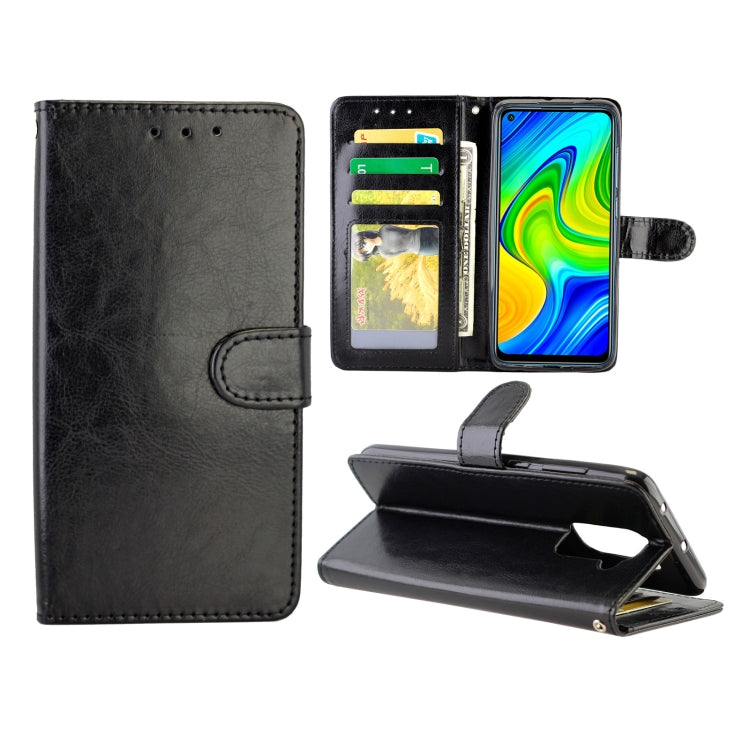 Crazy Horse Texture Leather Horizontal Flip Protective Case with Holder & Card Slots & Wallet & Photo Frame, For OPPO Realme C11, For Xiaomi Mi 10 Ultra, For Xiaomi Redmi 10X(4G)/Redmi Note9, For Xiaomi Redmi 10X(4G), For Xiaomi Redmi 10X(4G)/ Note 9  ...