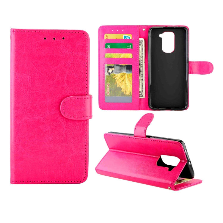 Crazy Horse Texture Leather Horizontal Flip Protective Case with Holder & Card Slots & Wallet & Photo Frame, For OPPO Realme C11, For Xiaomi Mi 10 Ultra, For Xiaomi Redmi 10X(4G)/Redmi Note9, For Xiaomi Redmi 10X(4G), For Xiaomi Redmi 10X(4G)/ Note 9  ...