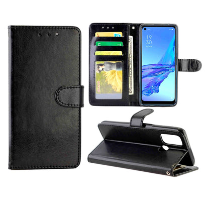 Crazy Horse Texture Leather Horizontal Flip Protective Case with Holder & Card Slots & Wallet & Photo Frame, For OPPO Realme C11, For Xiaomi Mi 10 Ultra, For Xiaomi Redmi 10X(4G)/Redmi Note9, For Xiaomi Redmi 10X(4G), For Xiaomi Redmi 10X(4G)/ Note 9  ...