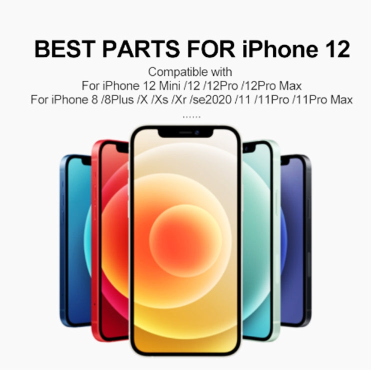 Smartphone lineup graphic for iPhone compatibility