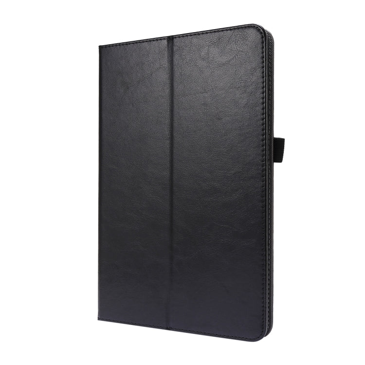 Black PU leather folio case with cover and viewing stand