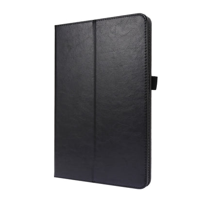 Black PU leather folio case with cover and viewing stand