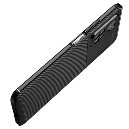 Carbon Fiber Texture Shockproof TPU Case, For Xiaomi Mi 10T Pro