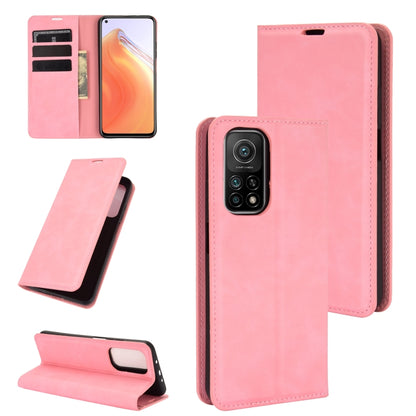 For Xiaomi Mi 10T / 10T Pro Retro-skin Business Magnetic Suction Leather Case with Holder & Card Slots & Wallet, For Xiaomi Mi 10T / 10T Pro, For Xiaomi Mi 10T