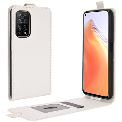For Xiaomi Mi 10T/10T Pro R64 Texture Single Vertical Flip Leather Protective Case with Card Slots & Photo Frame, For Xiaomi Mi 10T