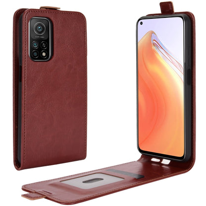 For Xiaomi Mi 10T/10T Pro R64 Texture Single Vertical Flip Leather Protective Case with Card Slots & Photo Frame, For Xiaomi Mi 10T