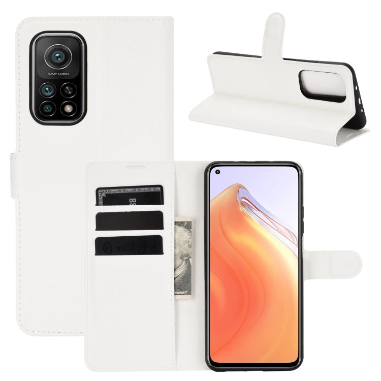 For Xiaomi Mi 10T / 10T Pro Litchi Texture Horizontal Flip Protective Case with Holder & Card Slots & Wallet, For Xiaomi Mi 10T