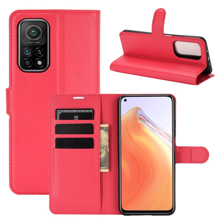 For Xiaomi Mi 10T / 10T Pro Litchi Texture Horizontal Flip Protective Case with Holder & Card Slots & Wallet, For Xiaomi Mi 10T
