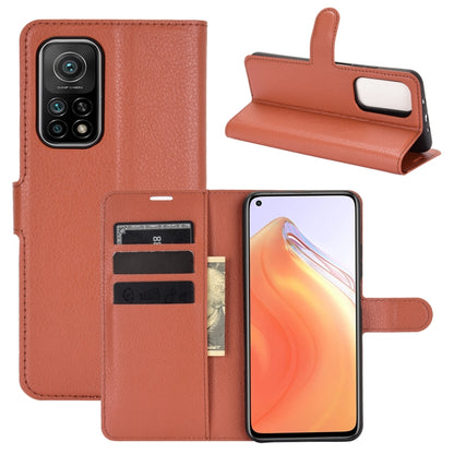 For Xiaomi Mi 10T / 10T Pro Litchi Texture Horizontal Flip Protective Case with Holder & Card Slots & Wallet, For Xiaomi Mi 10T