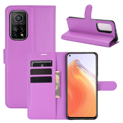 For Xiaomi Mi 10T / 10T Pro Litchi Texture Horizontal Flip Protective Case with Holder & Card Slots & Wallet, For Xiaomi Mi 10T