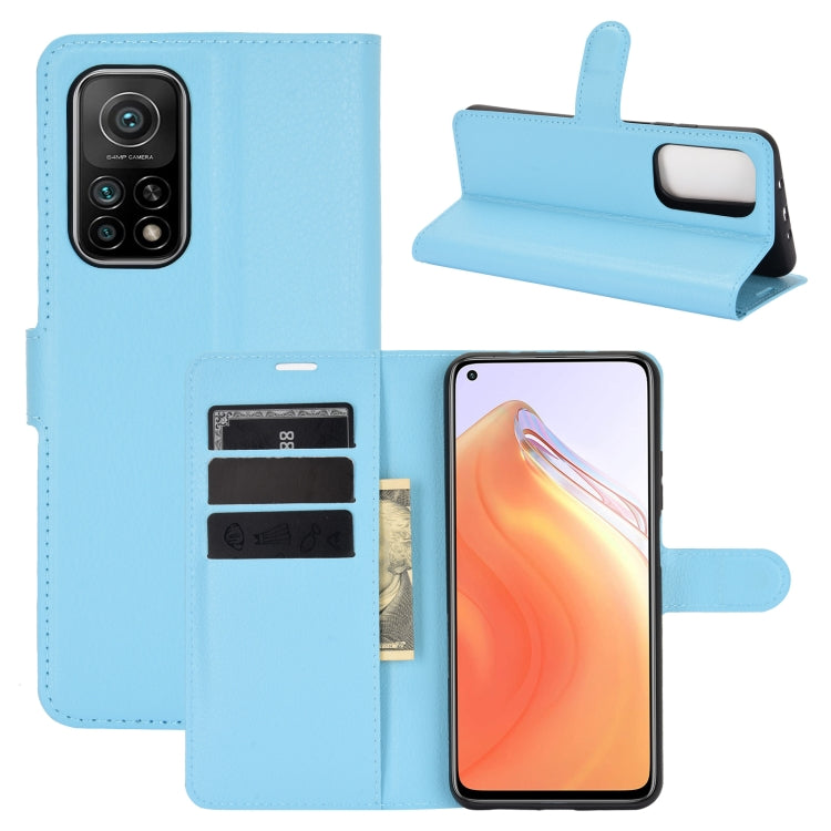For Xiaomi Mi 10T / 10T Pro Litchi Texture Horizontal Flip Protective Case with Holder & Card Slots & Wallet, For Xiaomi Mi 10T