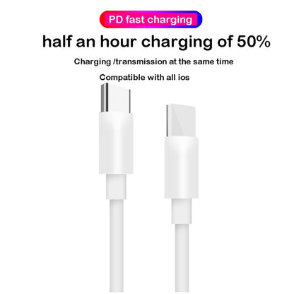 Two white USB-C charging cables with USB-C connectors