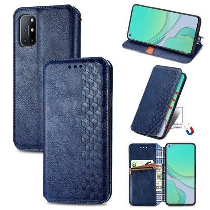 Cubic Grid Pressed Horizontal Flip Magnetic PU Leather Case with Holder & Card Slots & Wallet, For OnePlus 8T, For Xiaomi Mi 10T / Redmi K30S, For Samsung Galaxy A21 (JP Version), For Nokia 2.4, For vivo Y20