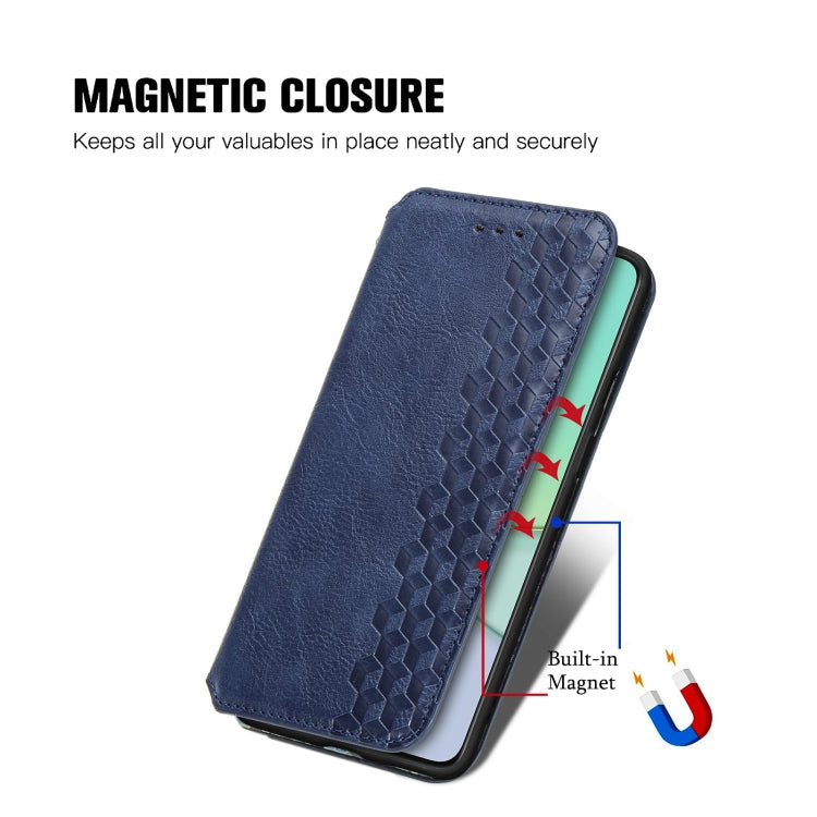 Cubic Grid Pressed Horizontal Flip Magnetic PU Leather Case with Holder & Card Slots & Wallet, For OnePlus 8T, For Xiaomi Mi 10T / Redmi K30S, For Samsung Galaxy A21 (JP Version), For Nokia 2.4, For vivo Y20