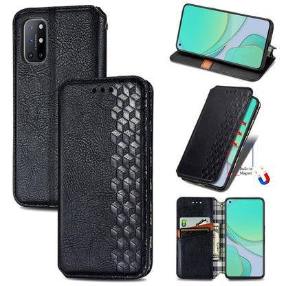Cubic Grid Pressed Horizontal Flip Magnetic PU Leather Case with Holder & Card Slots & Wallet, For OnePlus 8T, For Xiaomi Mi 10T / Redmi K30S, For Samsung Galaxy A21 (JP Version), For Nokia 2.4, For vivo Y20