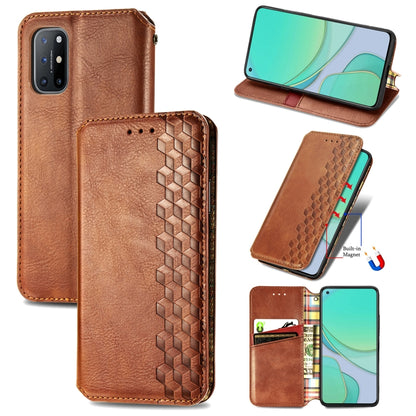 Cubic Grid Pressed Horizontal Flip Magnetic PU Leather Case with Holder & Card Slots & Wallet, For OnePlus 8T, For Xiaomi Mi 10T / Redmi K30S, For Samsung Galaxy A21 (JP Version), For Nokia 2.4, For vivo Y20