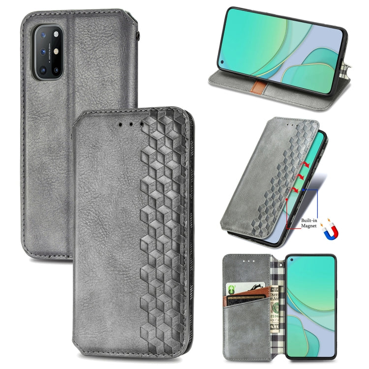Cubic Grid Pressed Horizontal Flip Magnetic PU Leather Case with Holder & Card Slots & Wallet, For OnePlus 8T, For Xiaomi Mi 10T / Redmi K30S, For Samsung Galaxy A21 (JP Version), For Nokia 2.4, For vivo Y20