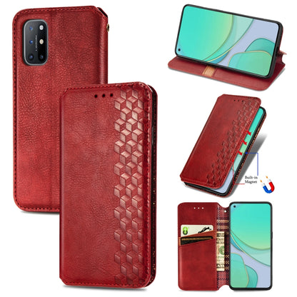 Cubic Grid Pressed Horizontal Flip Magnetic PU Leather Case with Holder & Card Slots & Wallet, For OnePlus 8T, For Xiaomi Mi 10T / Redmi K30S, For Samsung Galaxy A21 (JP Version), For Nokia 2.4, For vivo Y20