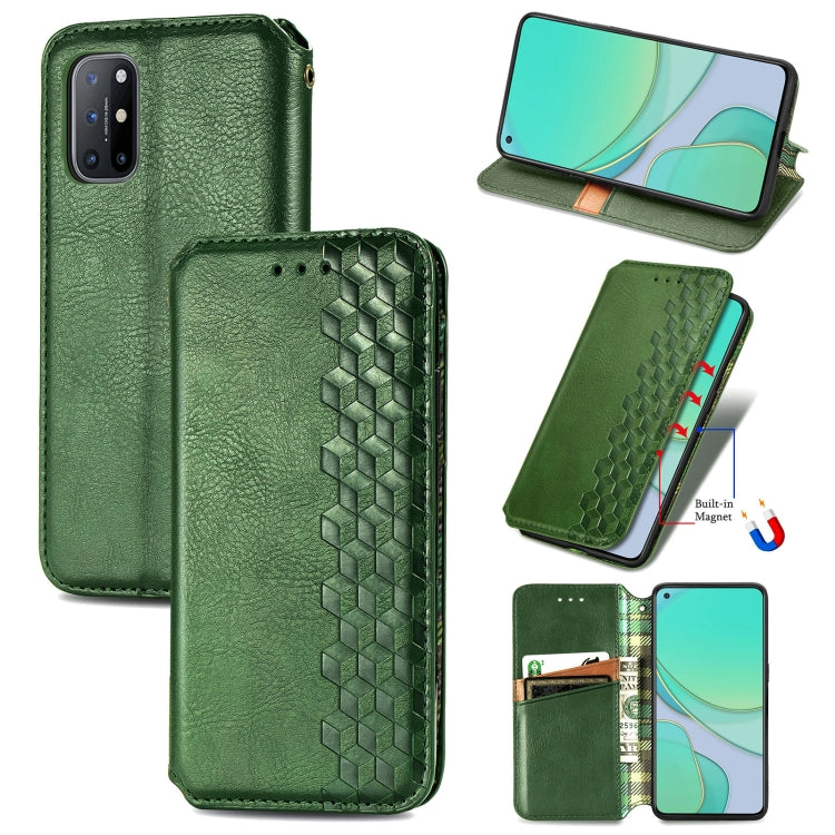 Cubic Grid Pressed Horizontal Flip Magnetic PU Leather Case with Holder & Card Slots & Wallet, For OnePlus 8T, For Xiaomi Mi 10T / Redmi K30S, For Samsung Galaxy A21 (JP Version), For Nokia 2.4, For vivo Y20