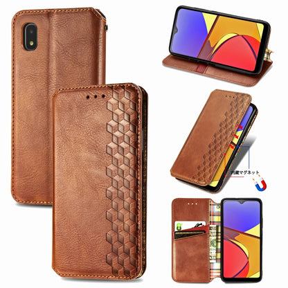 Cubic Grid Pressed Horizontal Flip Magnetic PU Leather Case with Holder & Card Slots & Wallet, For OnePlus 8T, For Xiaomi Mi 10T / Redmi K30S, For Samsung Galaxy A21 (JP Version), For Nokia 2.4, For vivo Y20