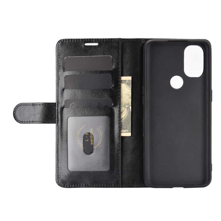 Black flip wallet phone case interior with card slots and kickstand cover