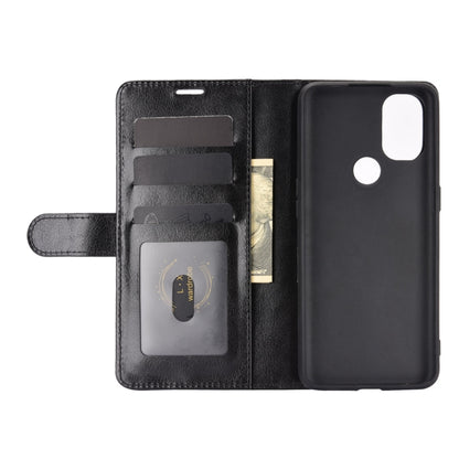 Black flip wallet phone case interior with card slots and kickstand cover