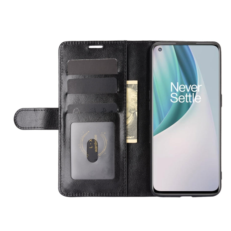Black folio wallet phone case with card holder slots and front flip cover