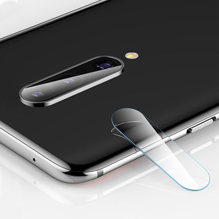 Rear camera lens tempered glass film covering one lens, rounded edge
