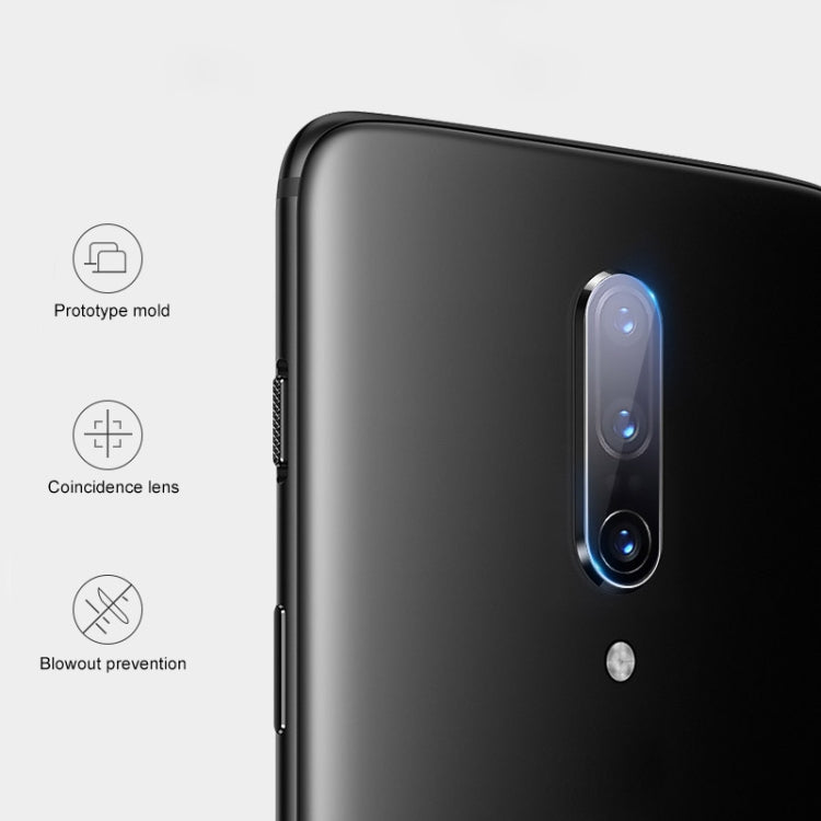 Transparent 2.5D rear camera lens tempered glass film for curved lens area