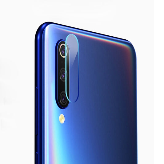 Transparent rear camera lens tempered glass film with round edge for phone camera