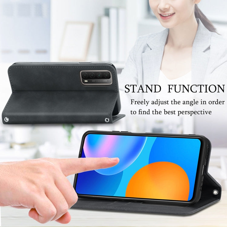 Black flip phone case with kickstand for adjustable viewing angle
