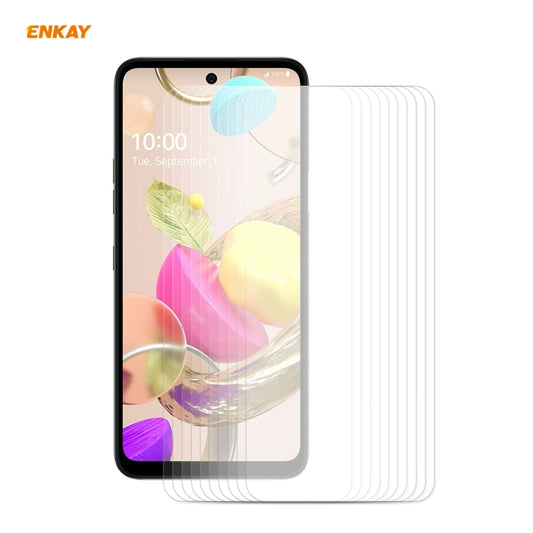 10 PCS ENKAY Hat-Prince 0.26mm 9H 2.5D Curved Edge Tempered Glass Film, For LG K42 / K52 / K62, For Huawei P Smart 2021, For Xiaomi Redmi K30s Ultra, For Xiaomi Poco M3, For Motorola Moto G 5G, For OnePlus 8T, For OnePlus Nord N10 5G                   ...
