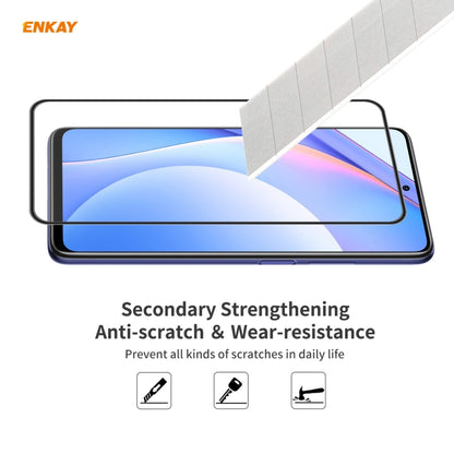 2PCS ENKAY Hat-Prince Anti-drop Full Glue Tempered Glass Full Screen Film Anti-fall Protector, For Xiaomi 10T Lite 5G, For Samsung Galaxy M51, For Samsung Galaxy S20 FE 5G, For Motorola Moto E7 Plus, For LG K42 / K52 / K62
