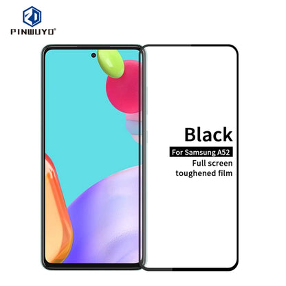 PINWUYO 9H 2.5D Full Screen Tempered Glass Film, For Samsung Galaxy S21 5G, For ViVO Y52s, For Samsung Galaxy S21+ 5G, For OnePlus 8T, For Samsung Galaxy A52, For Samsung Galaxy A72, For OPPO Reno5