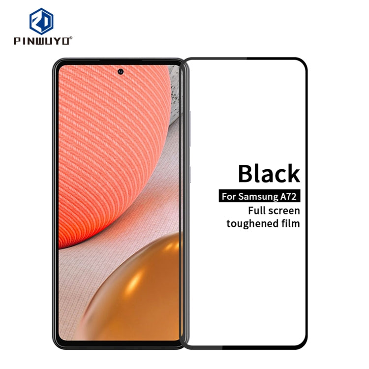 PINWUYO 9H 2.5D Full Screen Tempered Glass Film, For Samsung Galaxy S21 5G, For ViVO Y52s, For Samsung Galaxy S21+ 5G, For OnePlus 8T, For Samsung Galaxy A52, For Samsung Galaxy A72, For OPPO Reno5