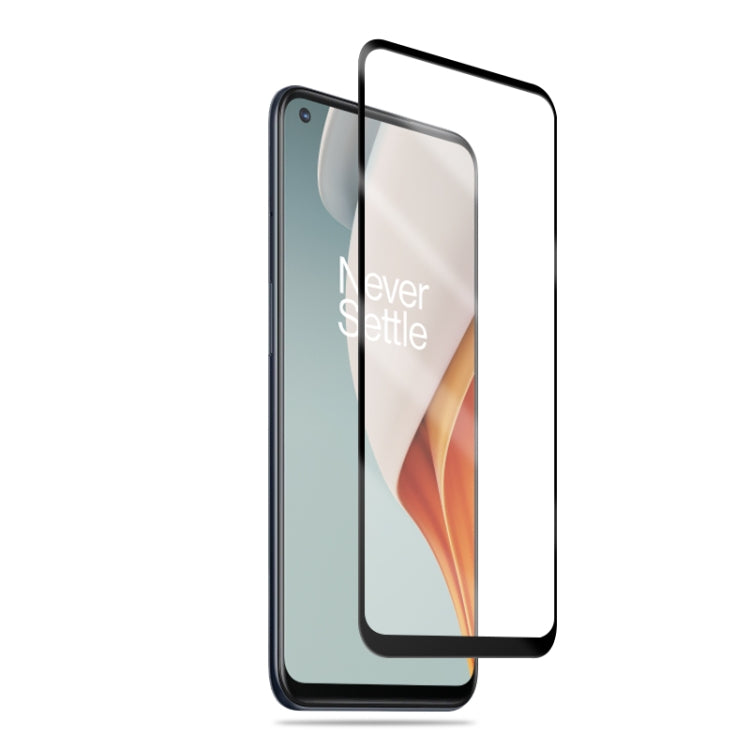 Curved 3D tempered glass screen protector set for OnePlus Nord N10 5G with full glue