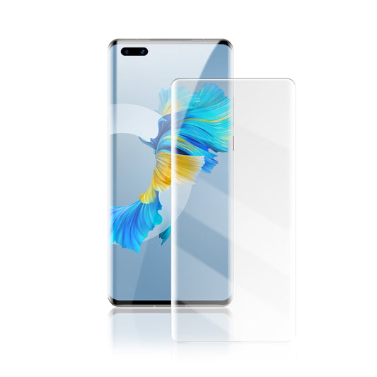 Tempered glass screen protector for Huawei Mate 40 Pro, clear 3D full-screen film