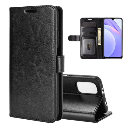 Black textured flip wallet phone case with card slots and kickstand holder for phone