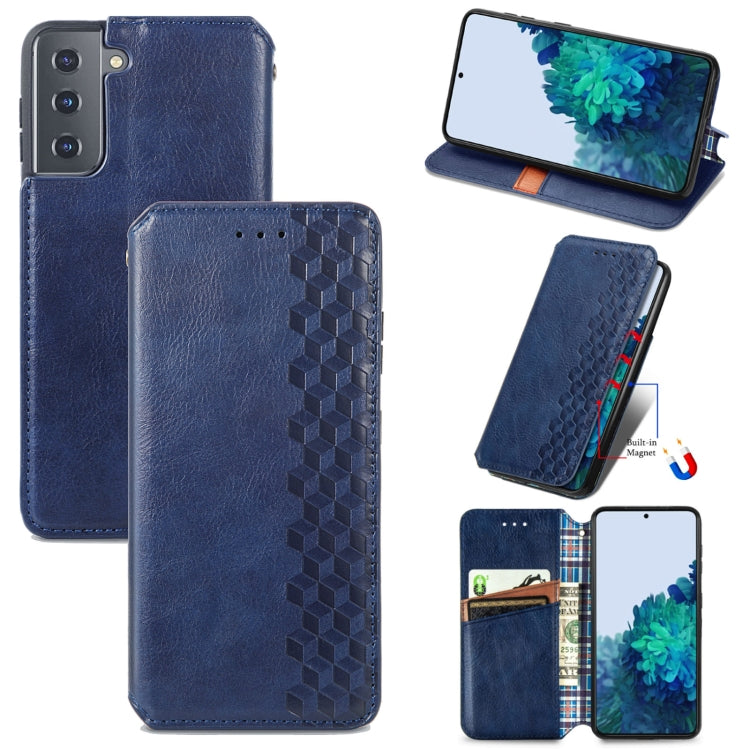 Cubic Grid Pressed Horizontal Flip Magnetic PU Leather Case with Holder & Card Slots & Wallet, For Xiaomi POCO M3, For Samsung Galaxy S21 5G, For Samsung Galaxy S21+ 5G, For Samsung Galaxy S21 Ultra 5G, For Samsung Galaxy  A12                          ...