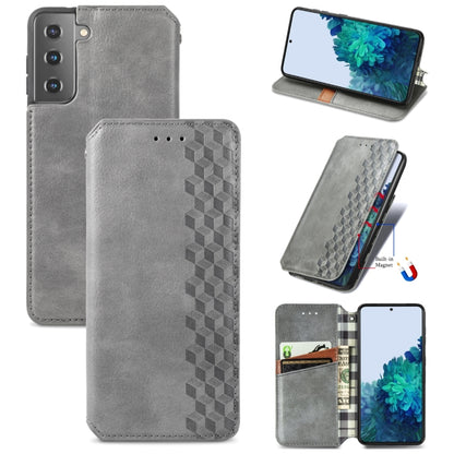 Cubic Grid Pressed Horizontal Flip Magnetic PU Leather Case with Holder & Card Slots & Wallet, For Xiaomi POCO M3, For Samsung Galaxy S21 5G, For Samsung Galaxy S21+ 5G, For Samsung Galaxy S21 Ultra 5G, For Samsung Galaxy  A12                          ...