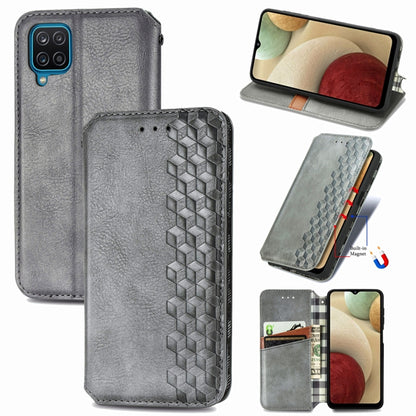 Cubic Grid Pressed Horizontal Flip Magnetic PU Leather Case with Holder & Card Slots & Wallet, For Xiaomi POCO M3, For Samsung Galaxy S21 5G, For Samsung Galaxy S21+ 5G, For Samsung Galaxy S21 Ultra 5G, For Samsung Galaxy  A12                          ...