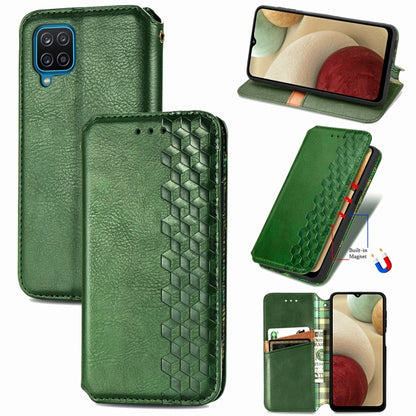 Cubic Grid Pressed Horizontal Flip Magnetic PU Leather Case with Holder & Card Slots & Wallet, For Xiaomi POCO M3, For Samsung Galaxy S21 5G, For Samsung Galaxy S21+ 5G, For Samsung Galaxy S21 Ultra 5G, For Samsung Galaxy  A12                          ...