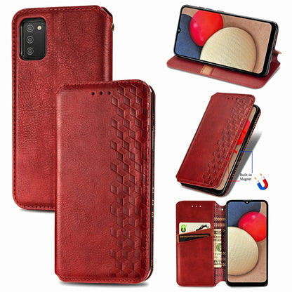 Cubic Grid Pressed Horizontal Flip Magnetic PU Leather Case with Holder & Card Slots & Wallet, For Xiaomi POCO M3, For Samsung Galaxy S21 5G, For Samsung Galaxy S21+ 5G, For Samsung Galaxy S21 Ultra 5G, For Samsung Galaxy  A12                          ...